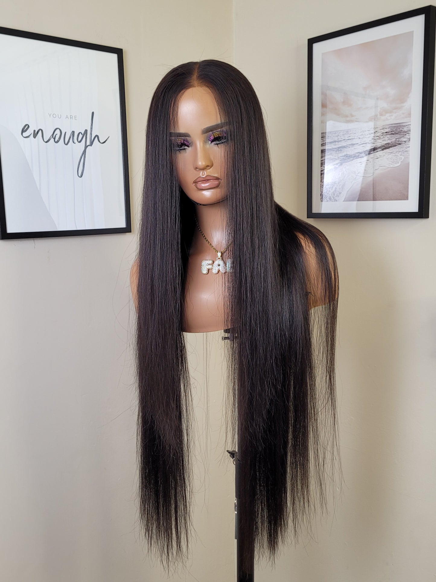 Bone straight raw virgin hair