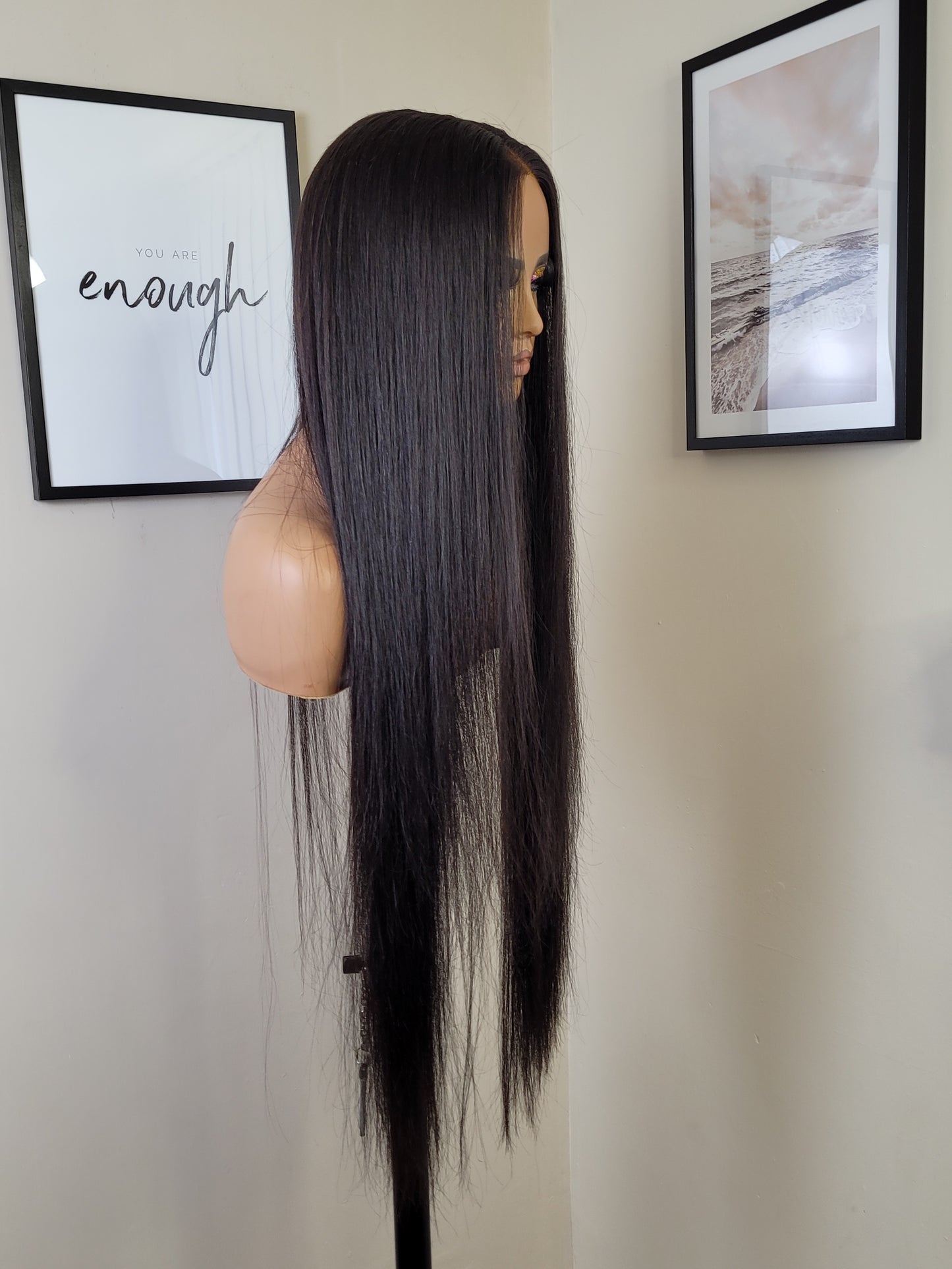 Bone straight raw virgin hair