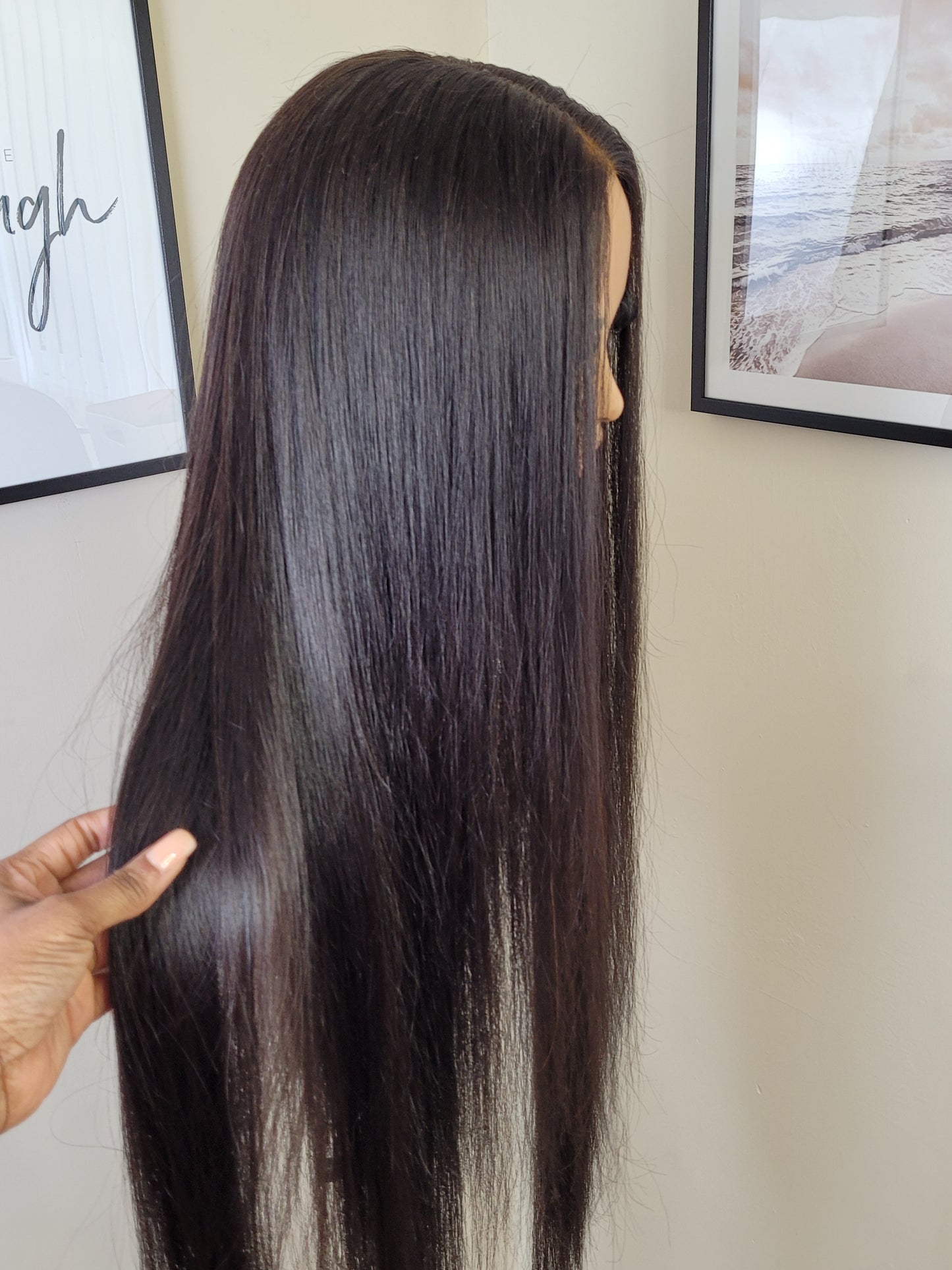 Bone straight raw virgin hair