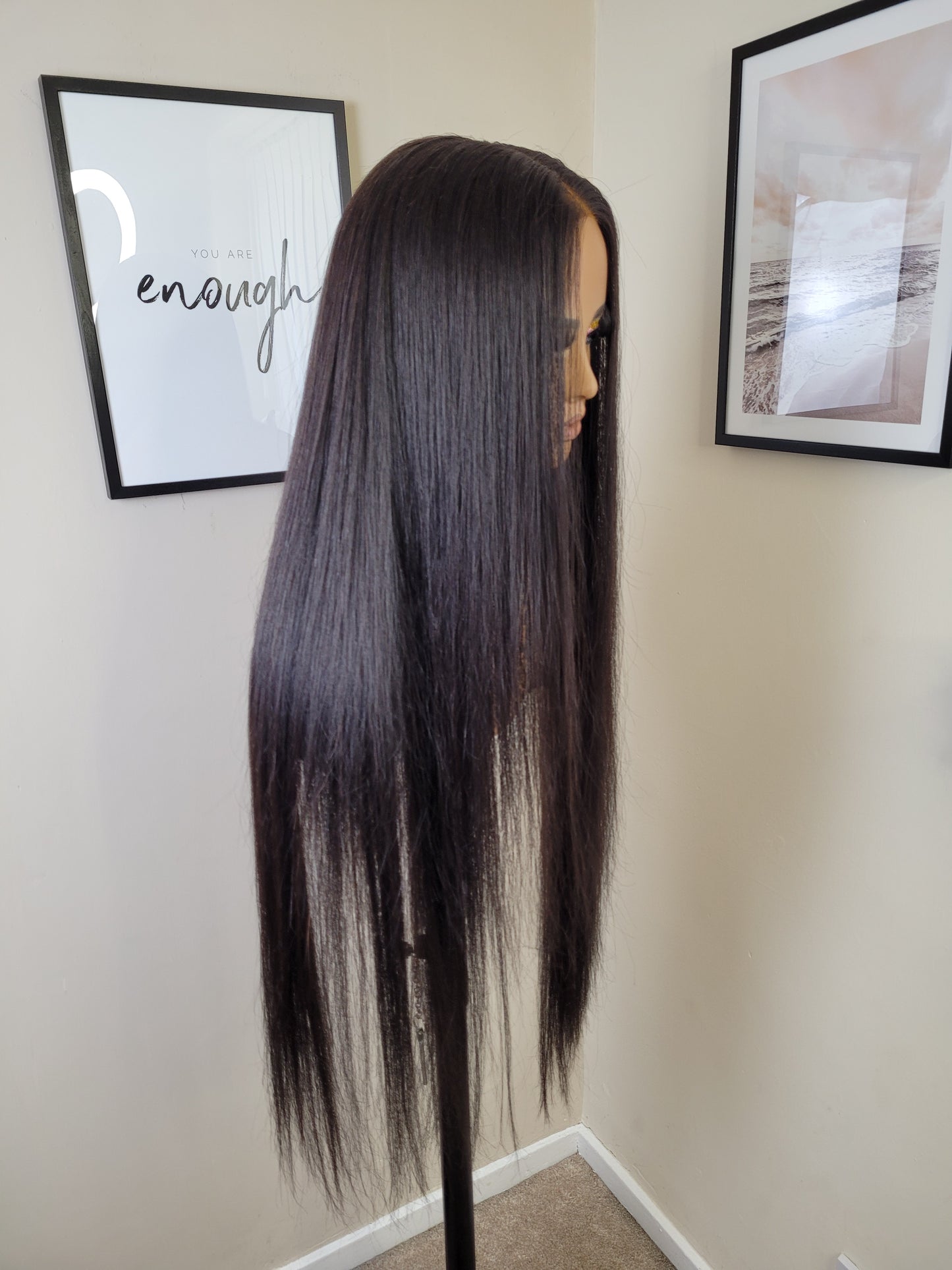 Bone straight raw virgin hair