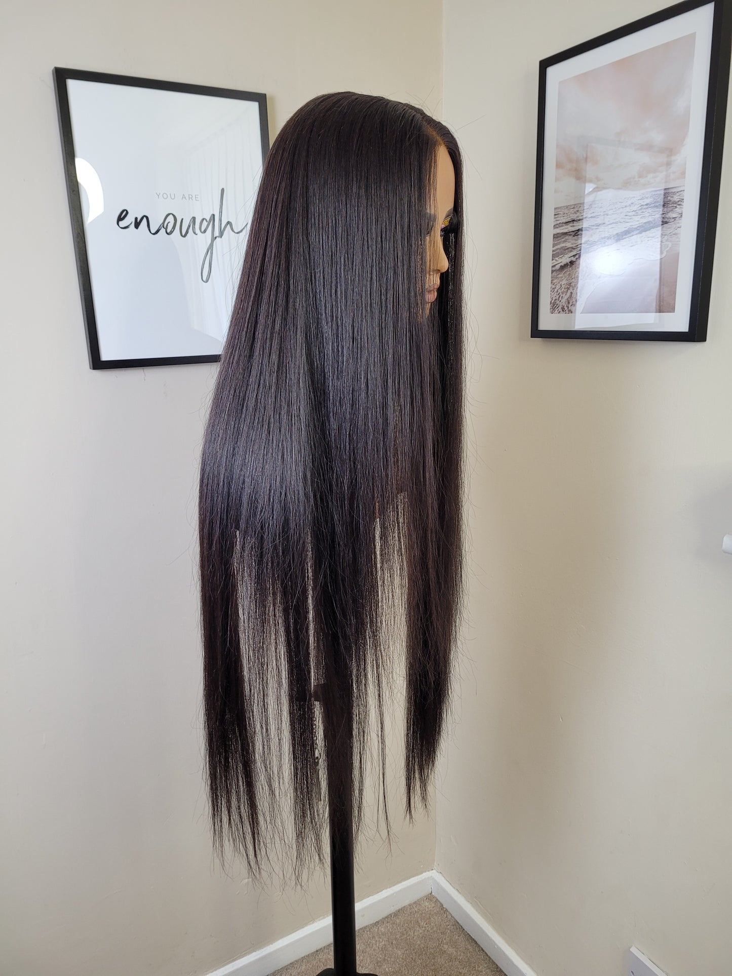 Bone straight raw virgin hair