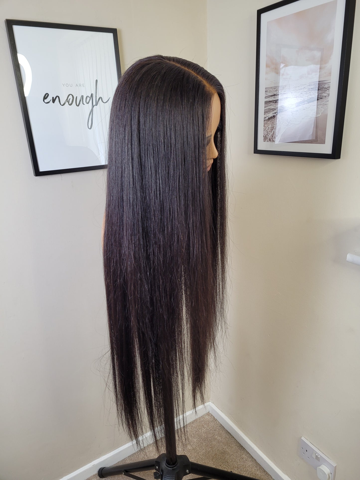 Bone straight raw virgin hair