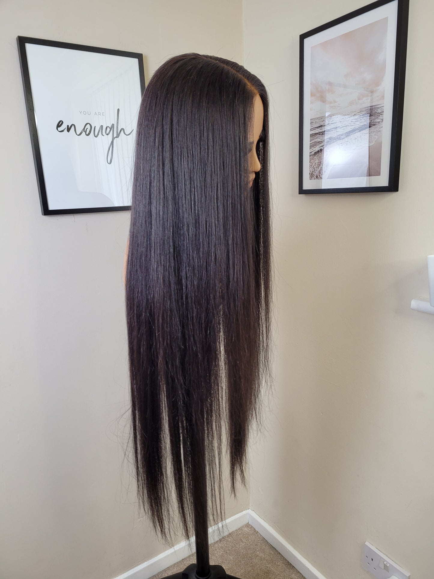 Bone straight raw virgin hair