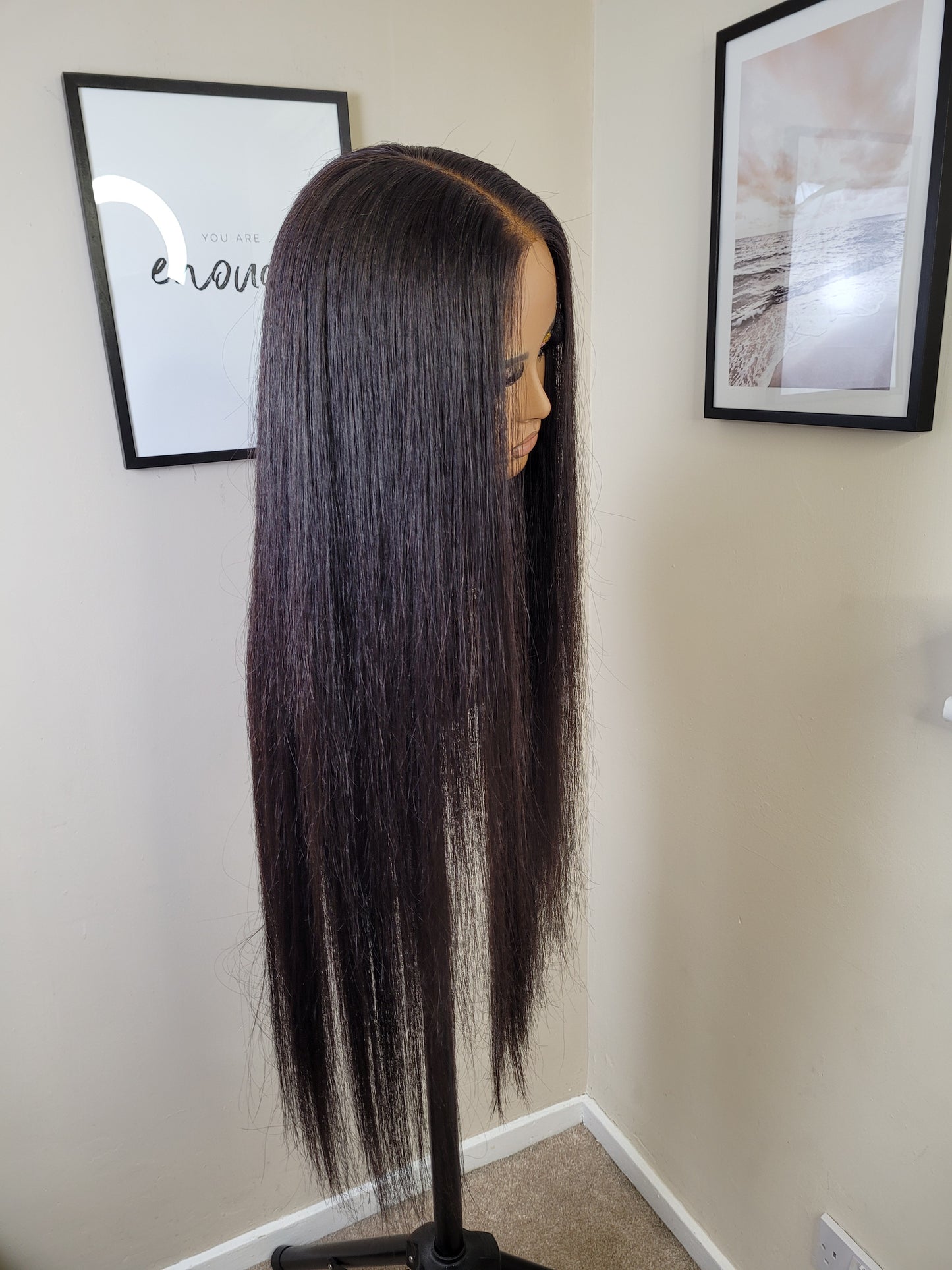 Bone straight raw virgin hair