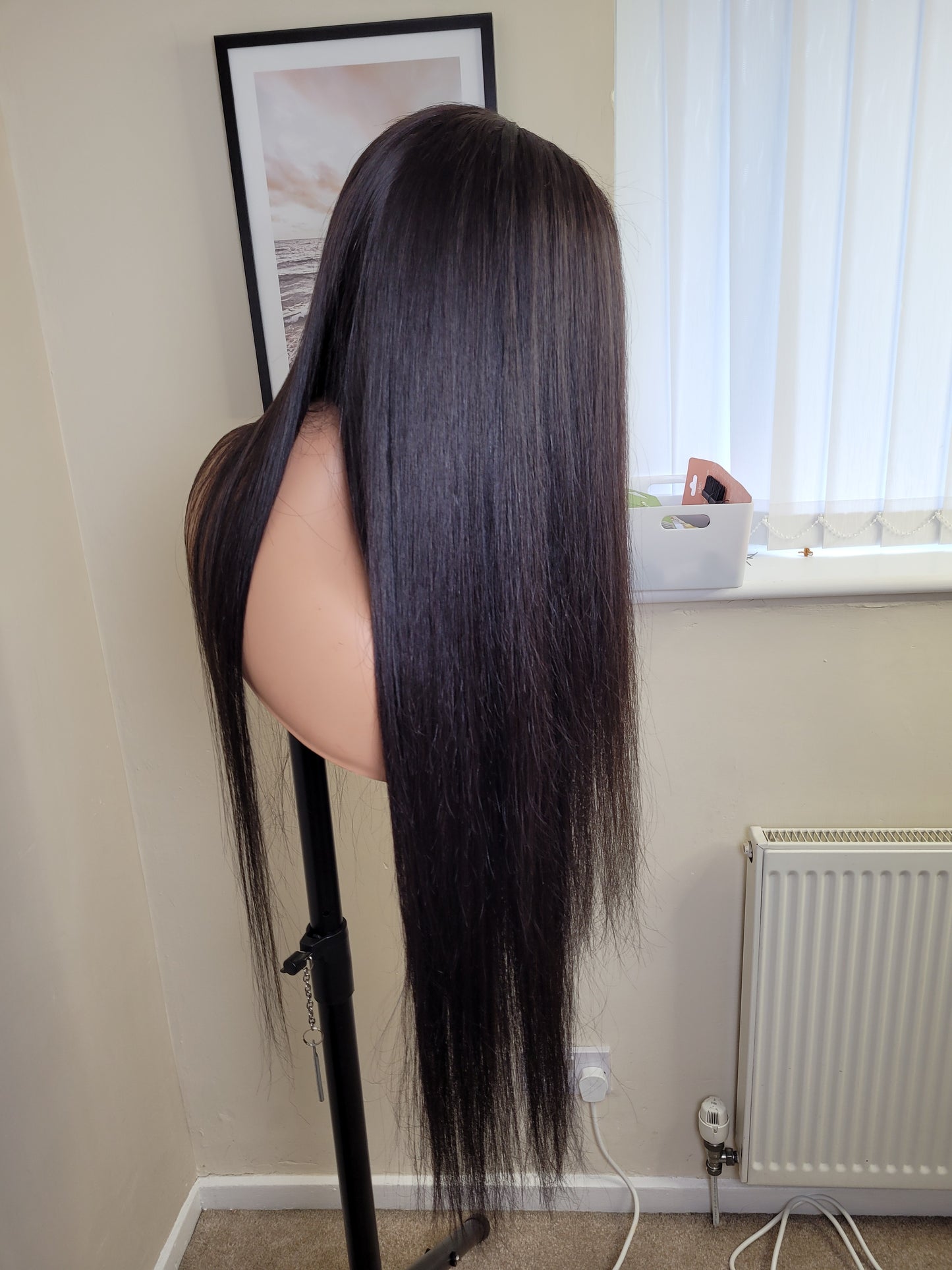 Bone straight raw virgin hair